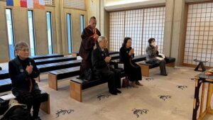 今年は５名の方が生前の法名をいただき、仏弟子となられました